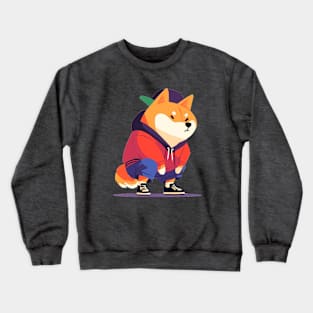 Streetwise Shiba Crewneck Sweatshirt